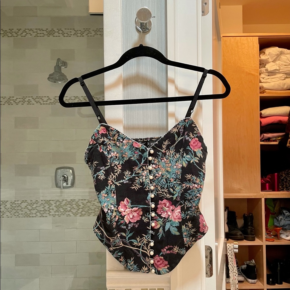 Betsey Johnson Vintage Corset Top